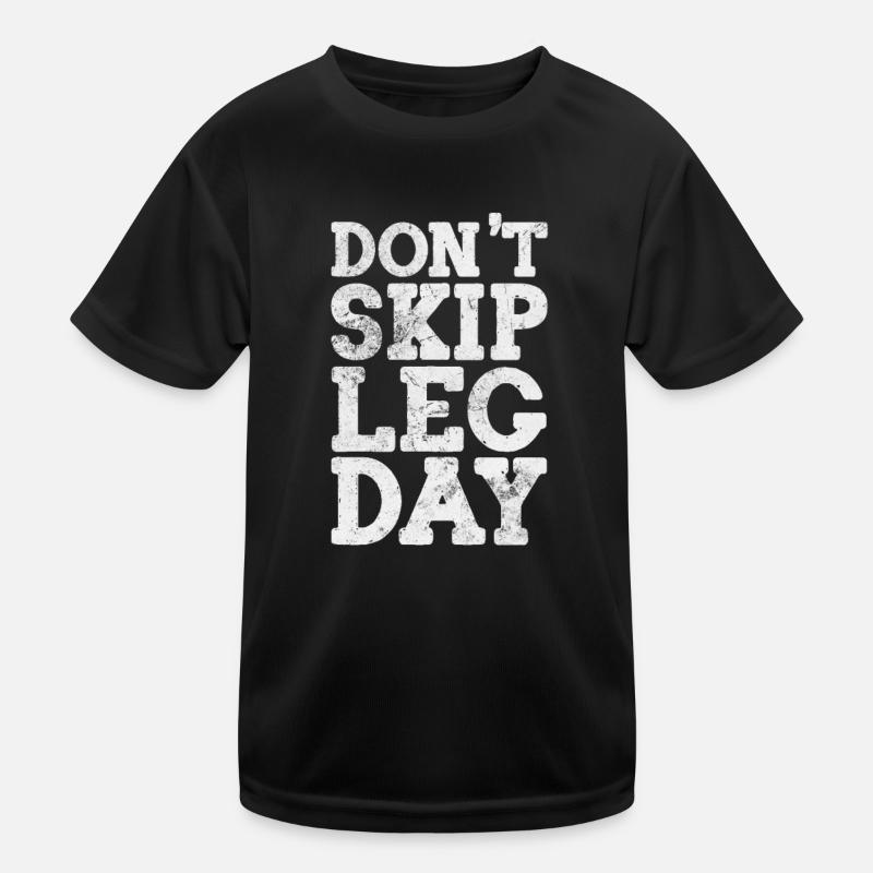 Bodybuilder Kinder Funktions-T-Shirt