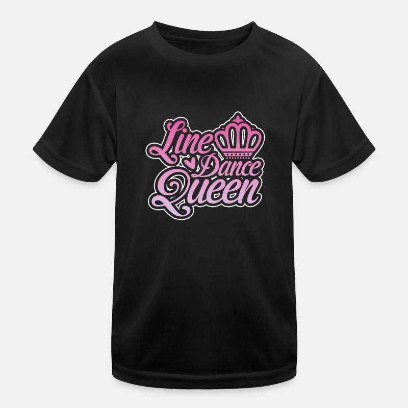 Linedance Country Line Dancer Linedancing Cadeau T-shirt sport Enfant