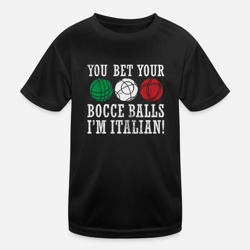 Bocce Kids Functional T-Shirt