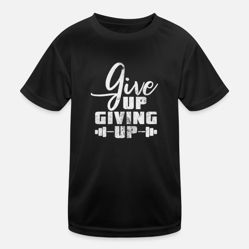 Bodybuilder Kinder Funktions-T-Shirt