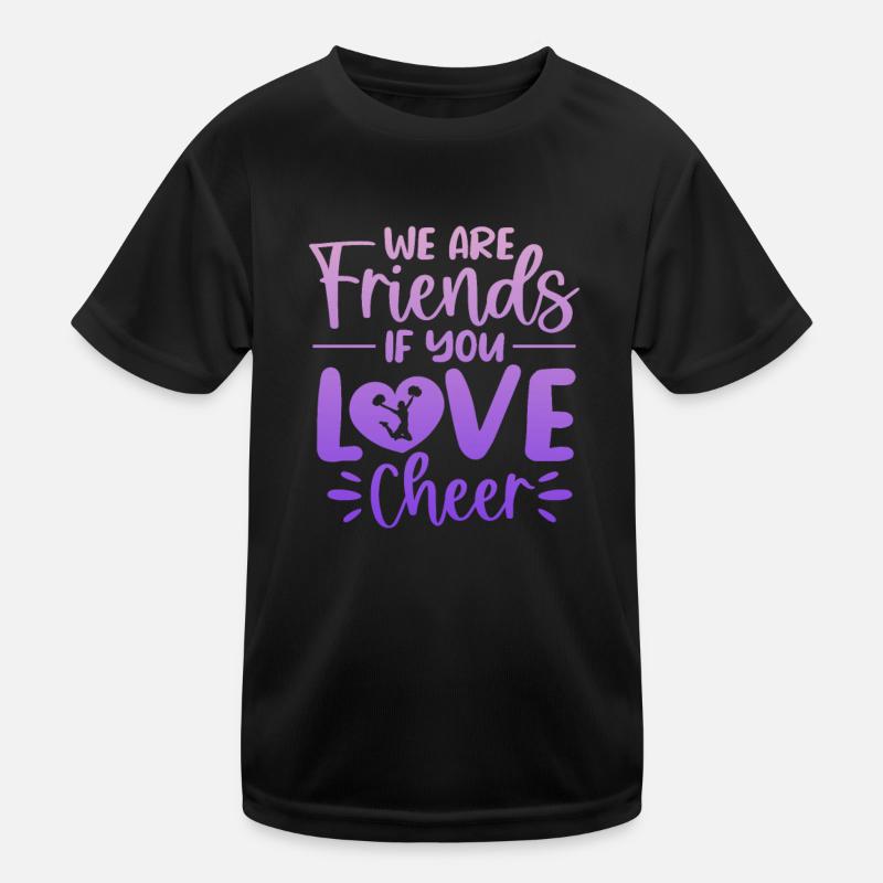 Cheerleader Kids Functional T-Shirt
