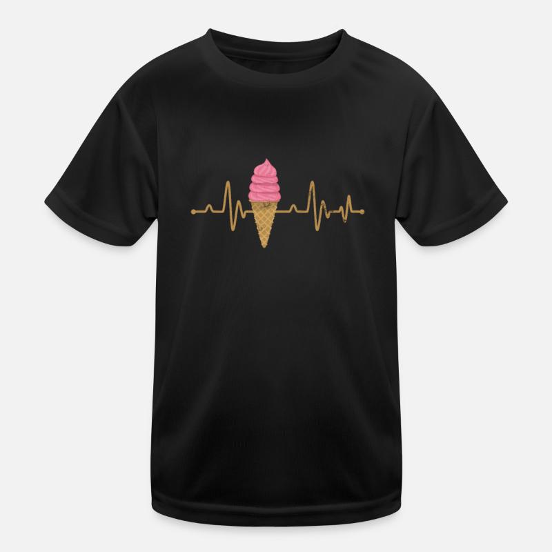 Eiscreme Kinder Funktions-T-Shirt