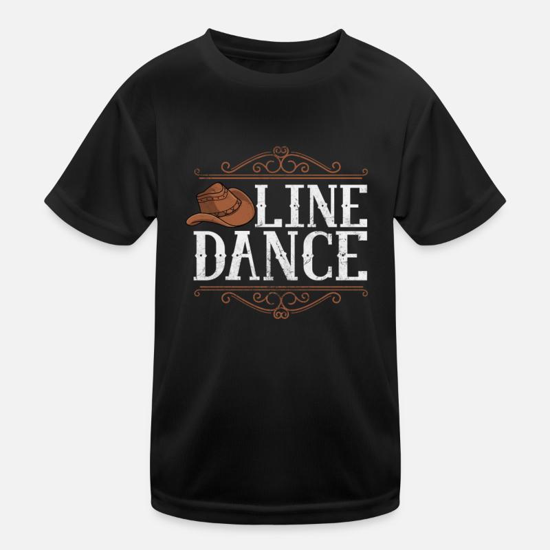 Linedance Kinder Funktions-T-Shirt