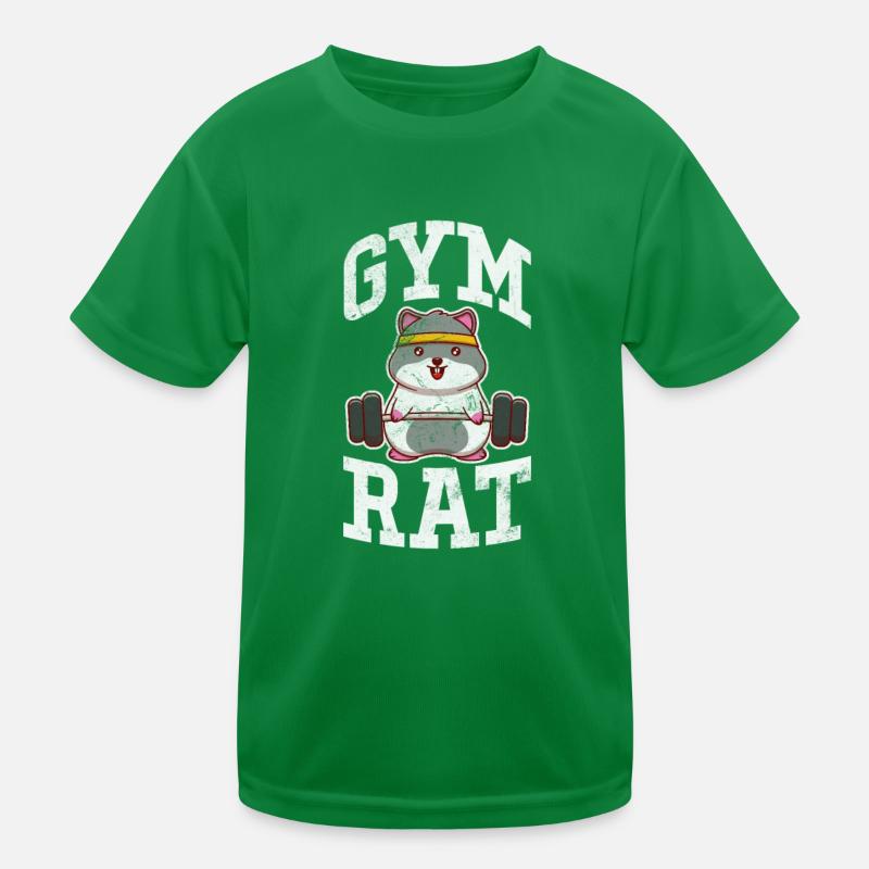 Bodybuilder Kids Functional T-Shirt