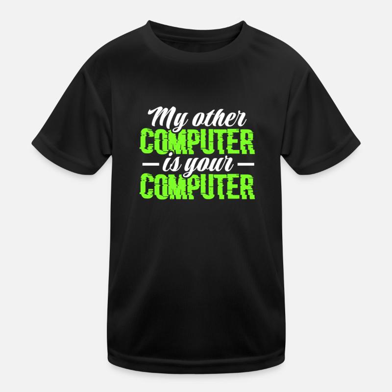 Hacker Coder Computer Hacking Cadeau T-shirt sport Enfant