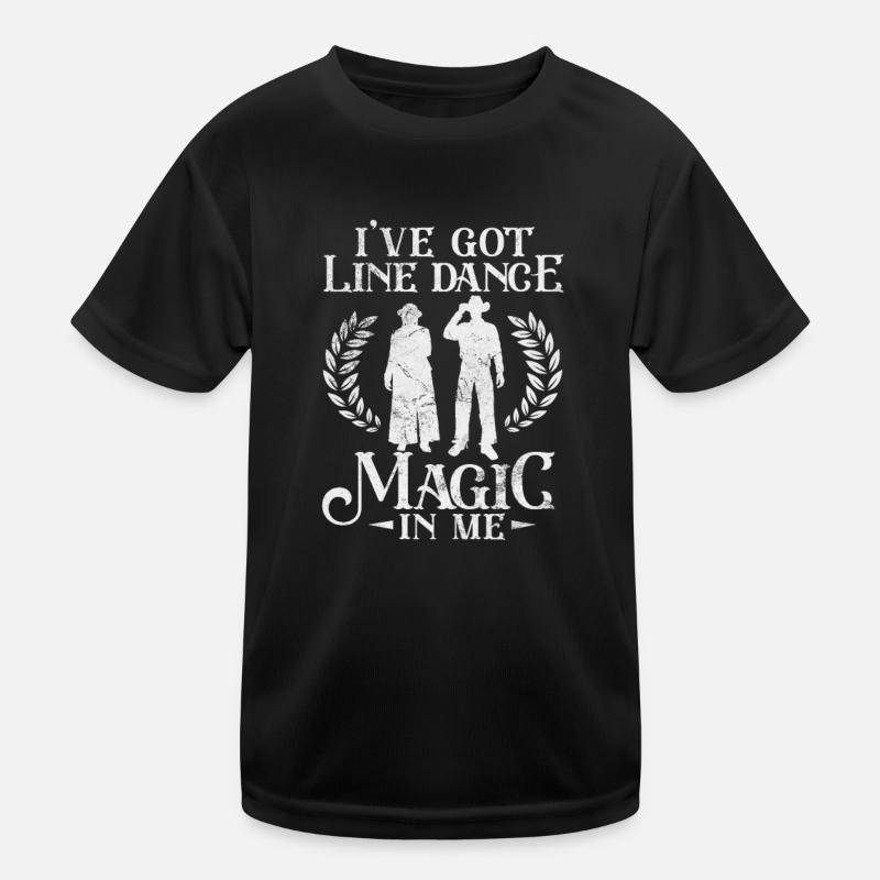 Linedance Kinder Funktions-T-Shirt