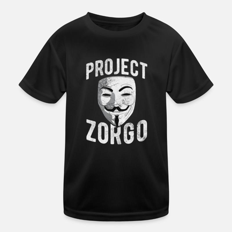 Hacker Kinder Funktions-T-Shirt