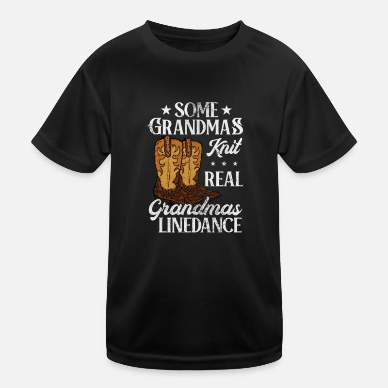 Linedance Kinder Funktions-T-Shirt