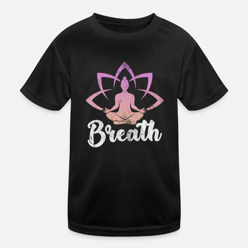 Méditation T-shirt sport Enfant
