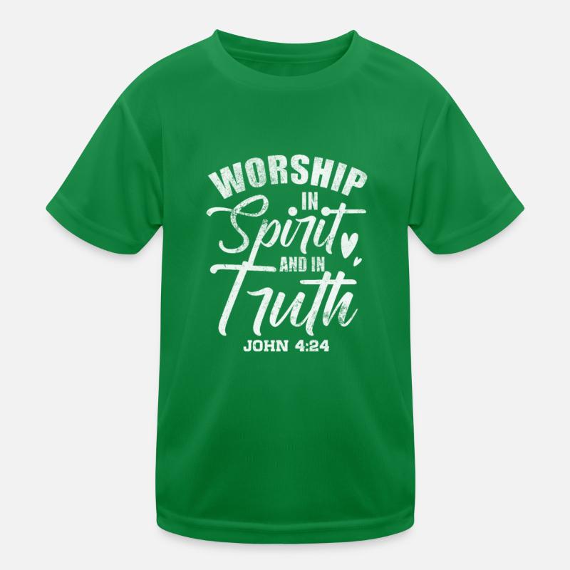 Bibel Kinder Funktions-T-Shirt