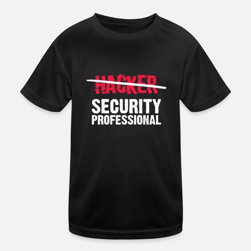 Hacker Coder Computerfreak Nerd Hacking Geschenk Kinder Funktions-T-Shirt