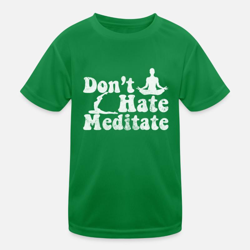 Méditation T-shirt sport Enfant
