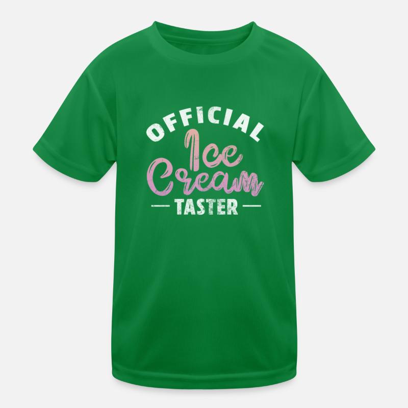 Eiscreme Kinder Funktions-T-Shirt