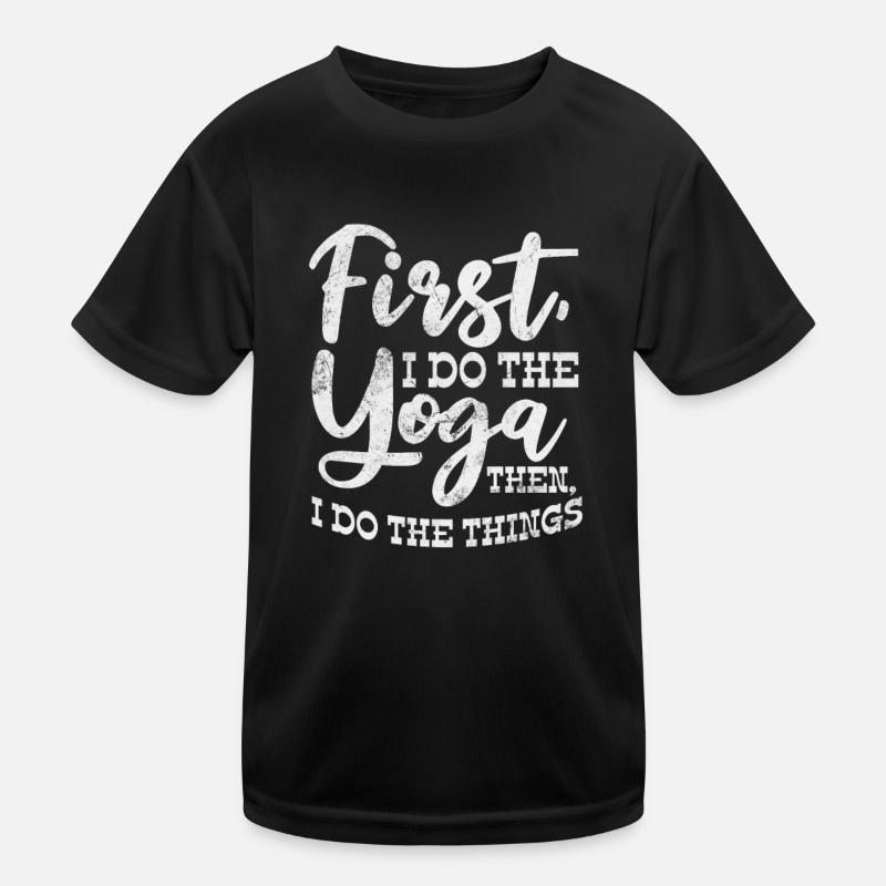 Méditation T-shirt sport Enfant