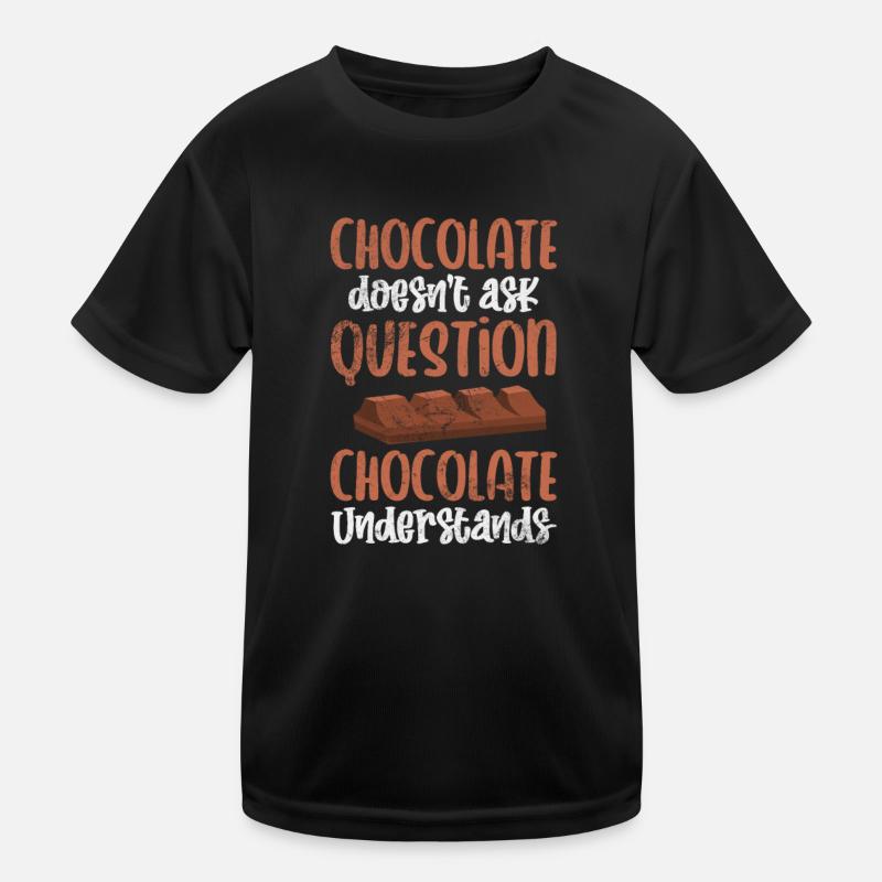 Chocolat T-shirt sport Enfant