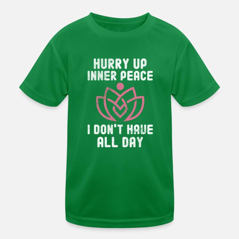 Méditation T-shirt sport Enfant