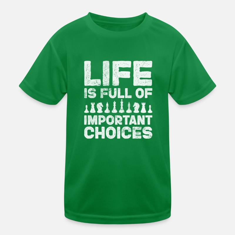 Échecs T-shirt sport Enfant