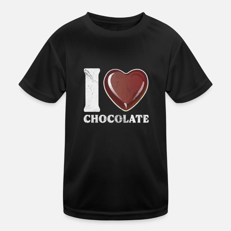 Schokolade Kinder Funktions-T-Shirt