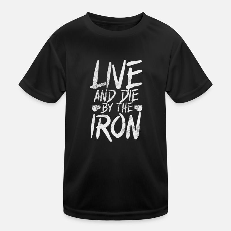 Bodybuilder Kinder Funktions-T-Shirt