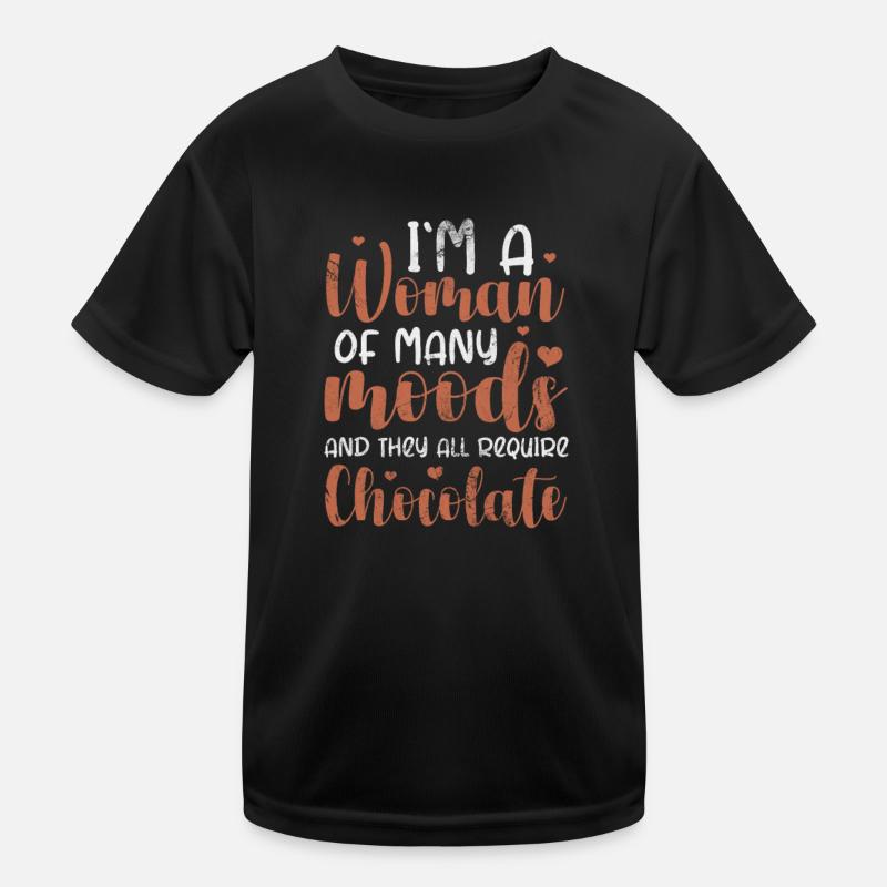 Chocolate Kids Functional T-Shirt