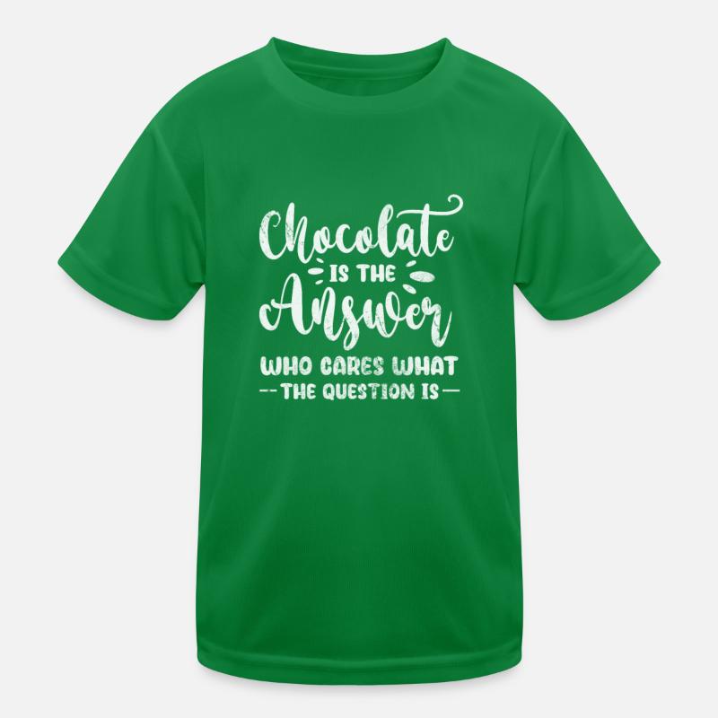 Chocolate Kids Functional T-Shirt