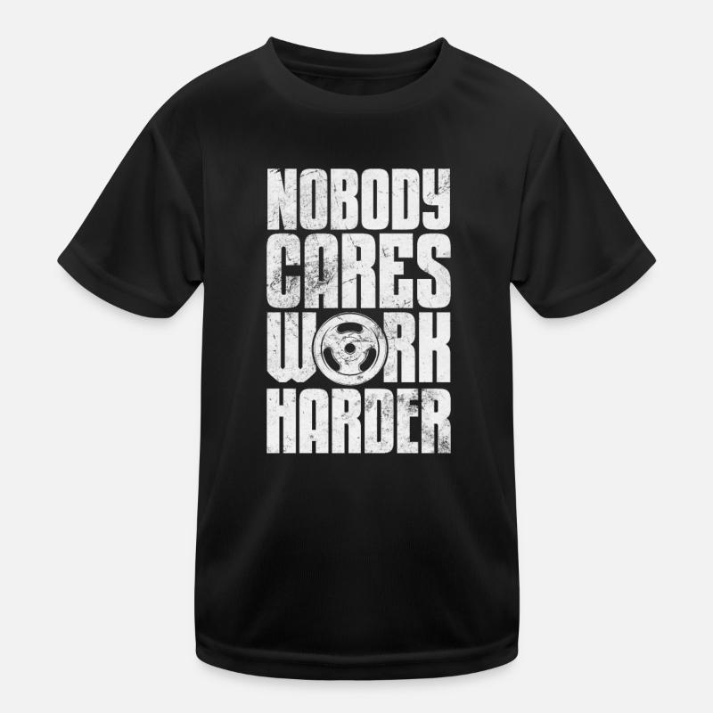 Bodybuilder Kinder Funktions-T-Shirt