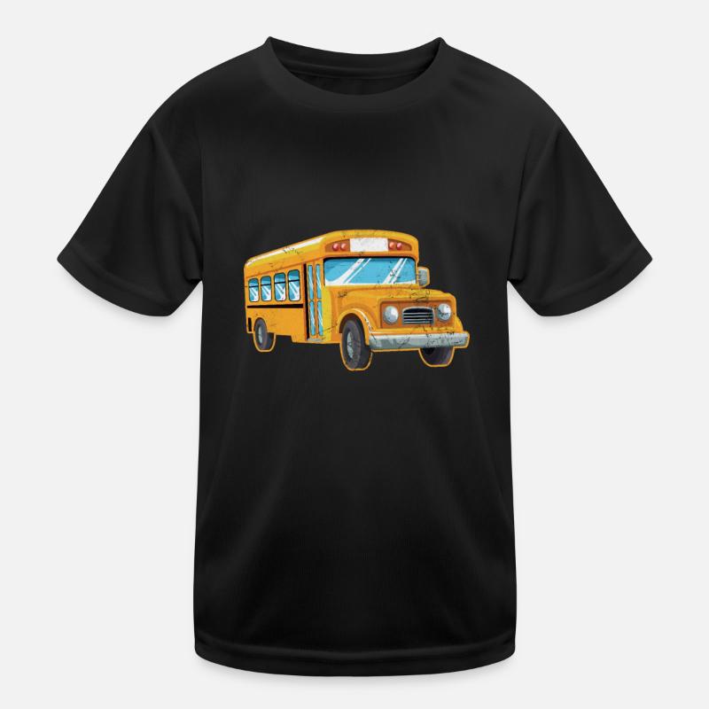 Busfahrer Kinder Funktions-T-Shirt
