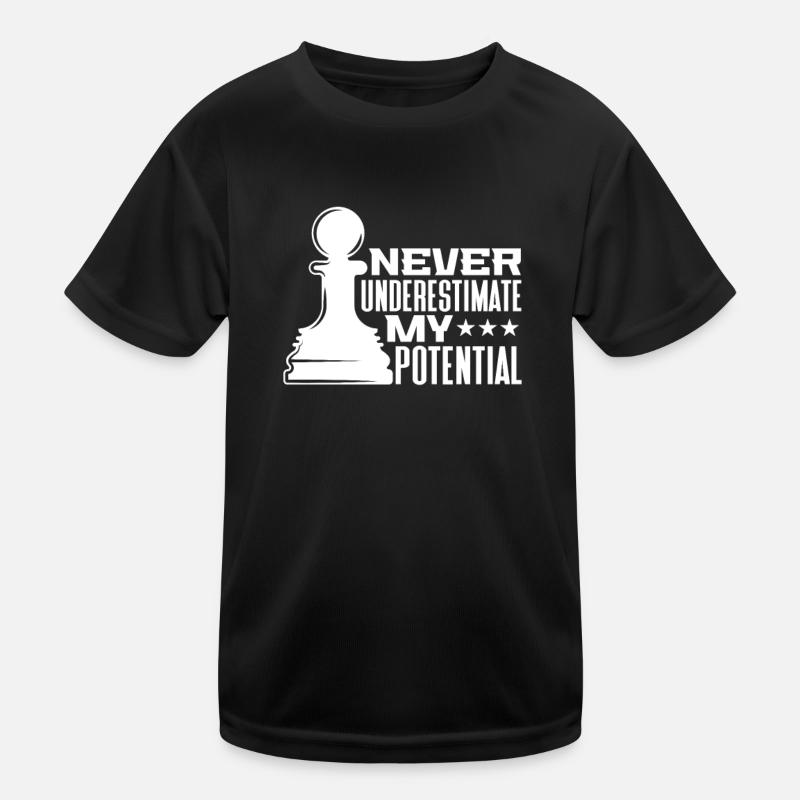 Chess Chessboard Checkmate Chess Player Kids Functional T-Shirt