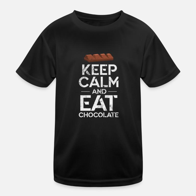 Schokolade Kinder Funktions-T-Shirt