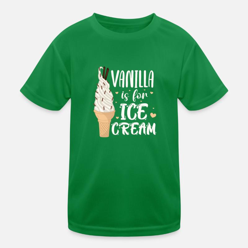 Eiscreme Eis Eiskrem Ice Cream Sommer Geschenk Kinder Funktions-T-Shirt