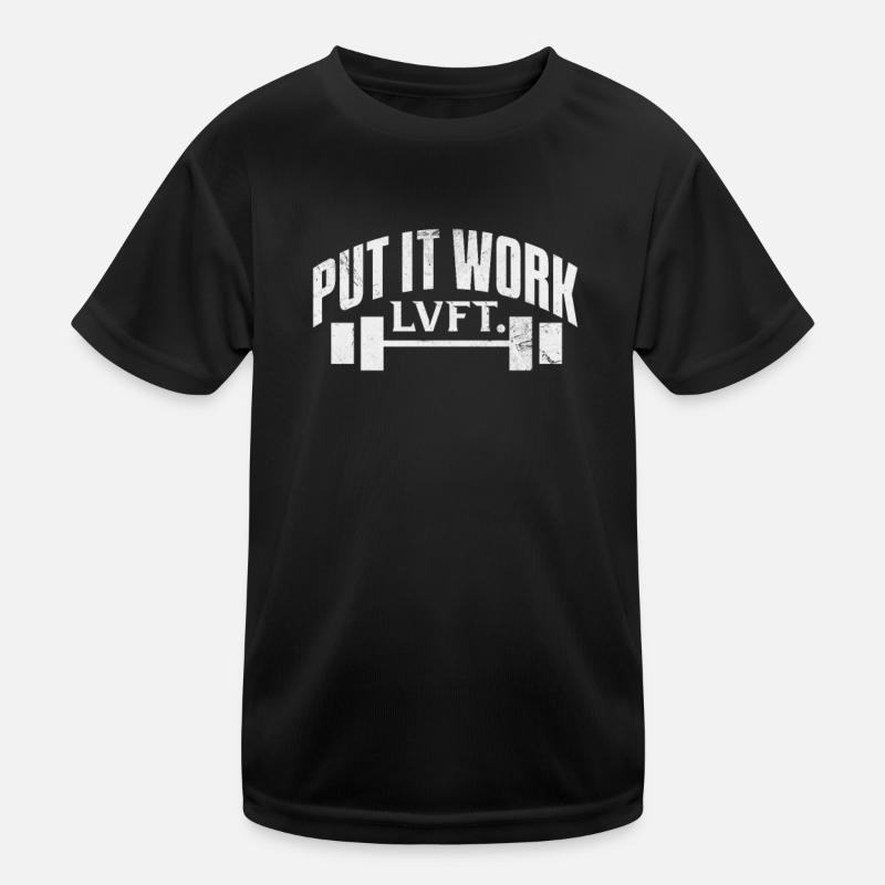 Culturiste T-shirt sport Enfant