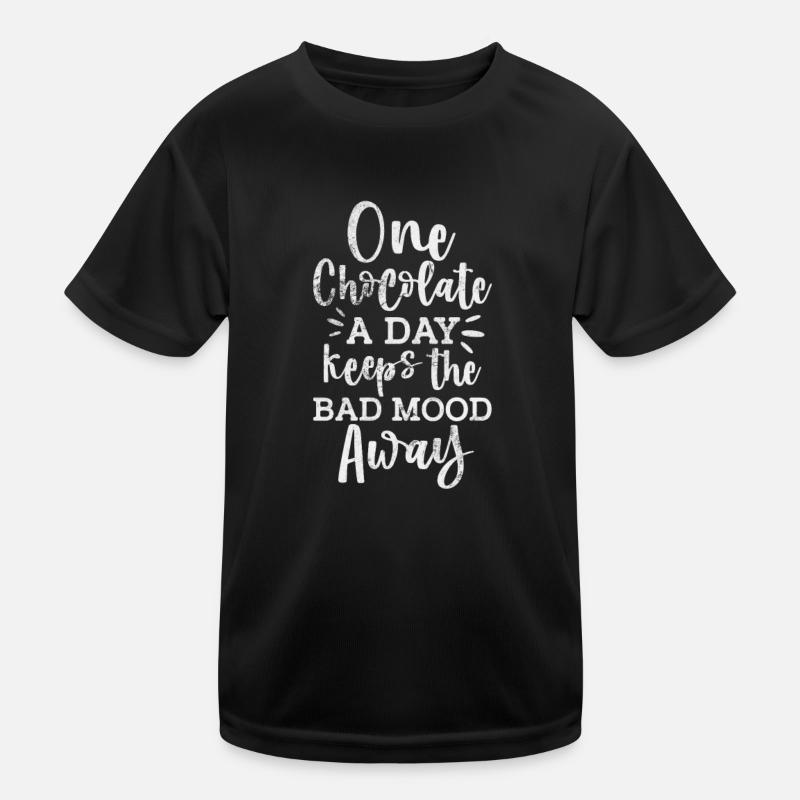 Schokolade Kinder Funktions-T-Shirt