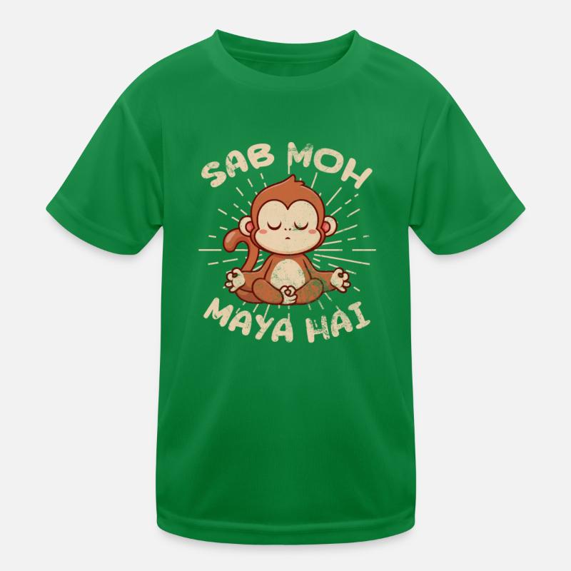 Méditation T-shirt sport Enfant