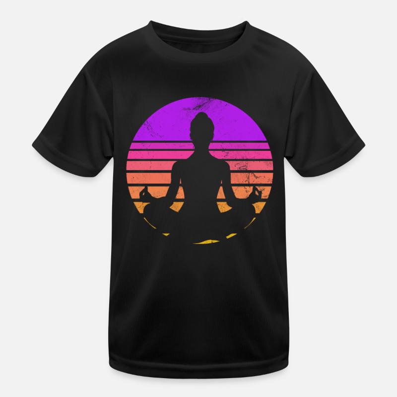 Meditation Funktionsshirt til børn