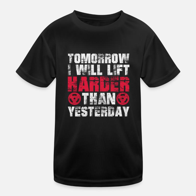 Culturiste T-shirt sport Enfant