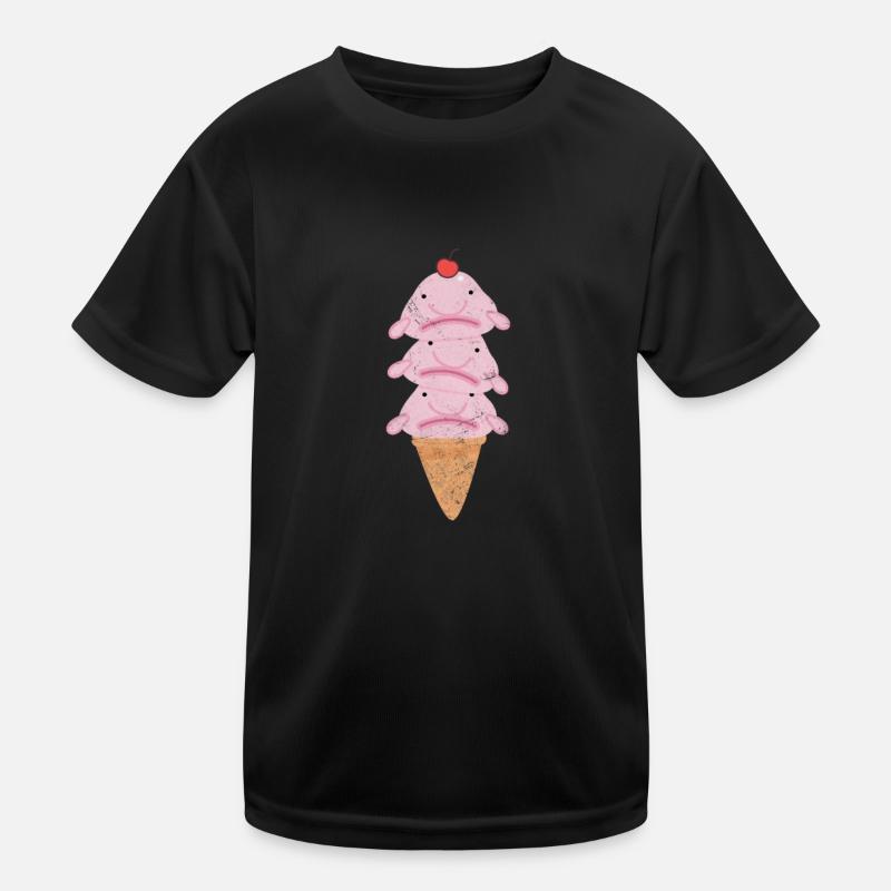 Eiscreme Kinder Funktions-T-Shirt