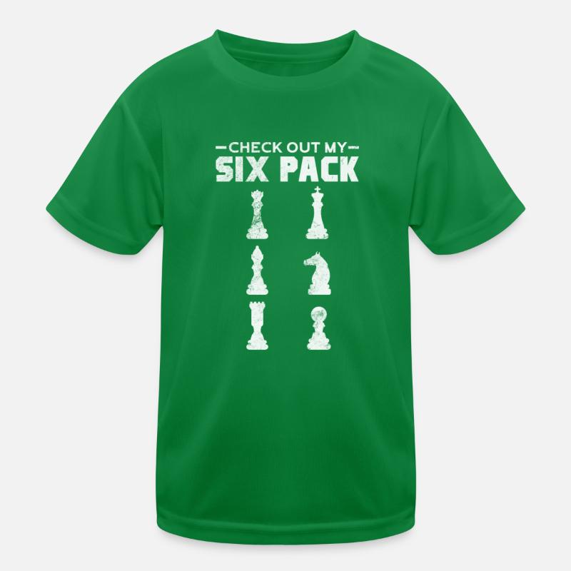 Schach Kinder Funktions-T-Shirt