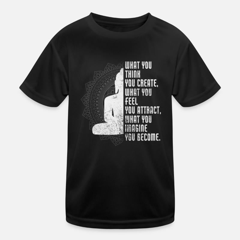 Meditation Kinder Funktions-T-Shirt