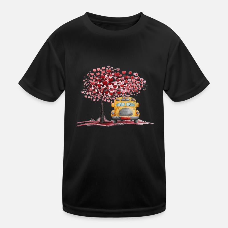 Busfahrer Kinder Funktions-T-Shirt