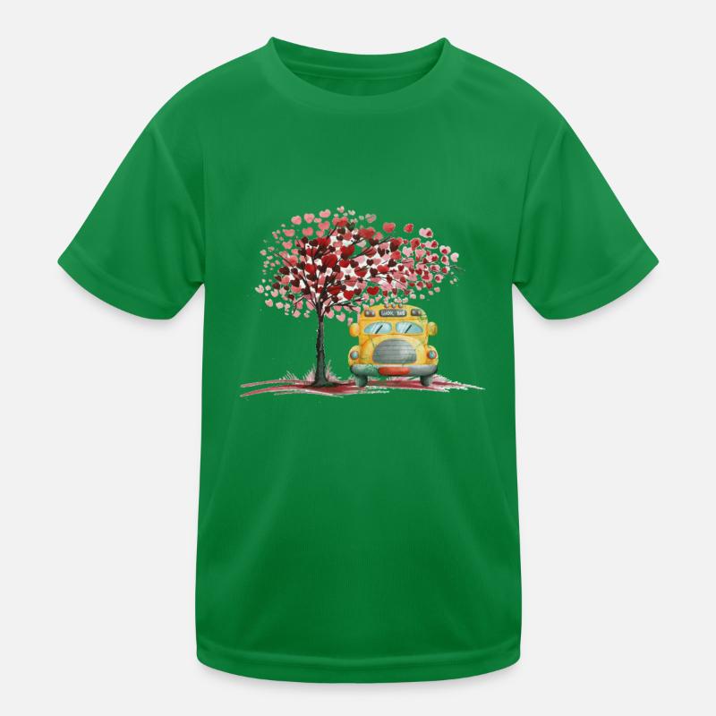 Busfahrer Kinder Funktions-T-Shirt