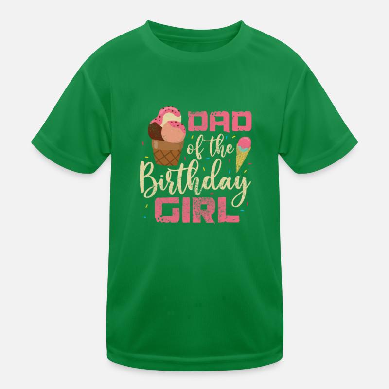 Eiscreme Kinder Funktions-T-Shirt
