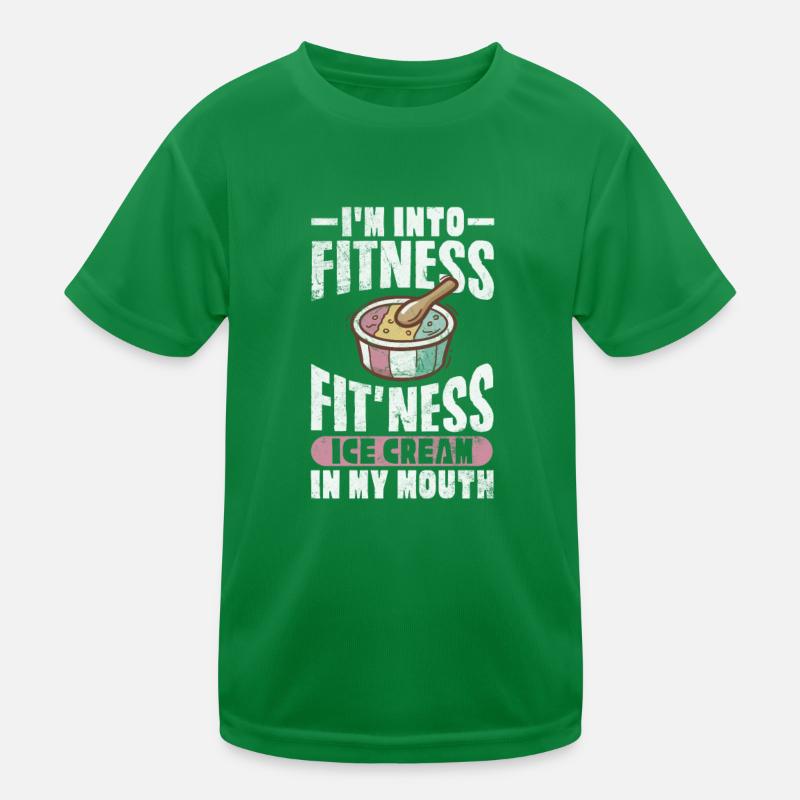 Eiscreme Kinder Funktions-T-Shirt