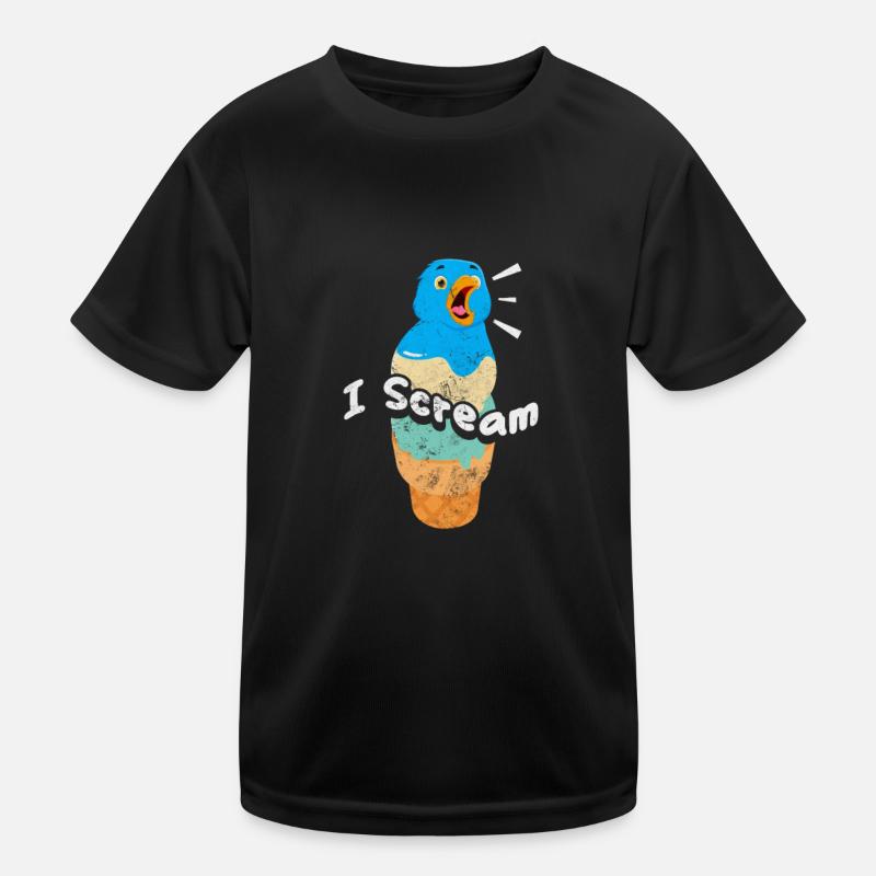 Eiscreme Kinder Funktions-T-Shirt