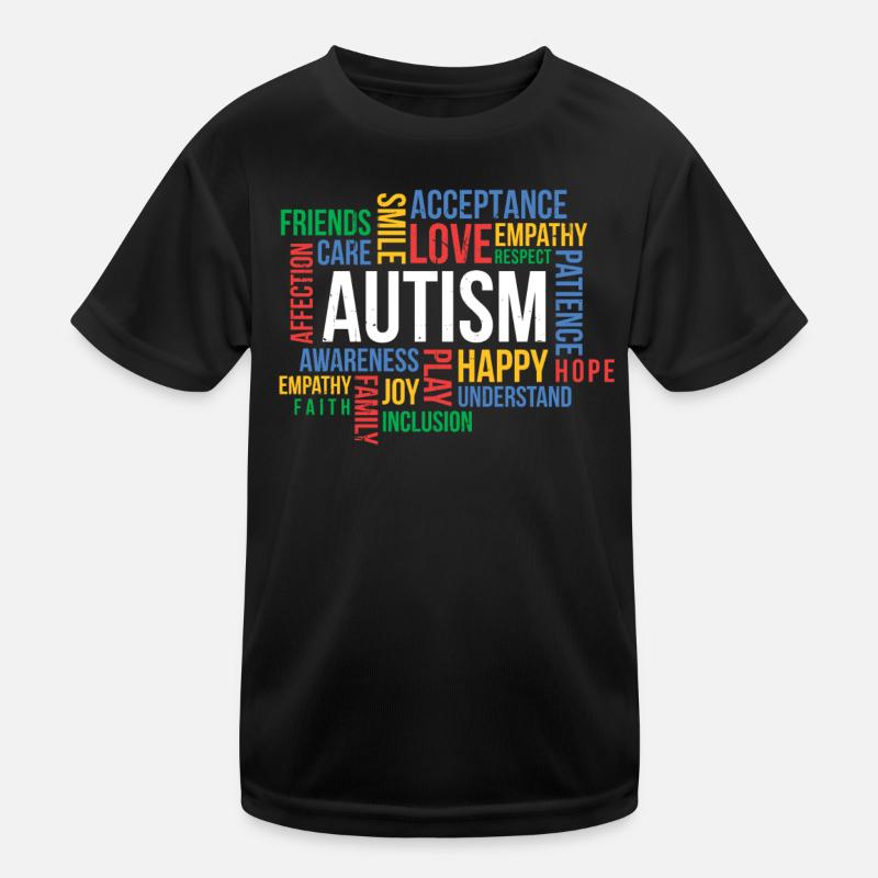 Autisme T-shirt sport Enfant