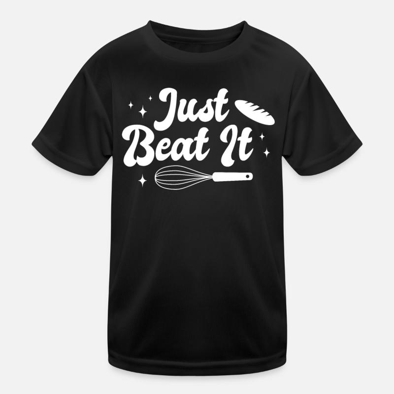 Bäcker Bäckerein Backwaren Backen Geschenk Kinder Funktions-T-Shirt