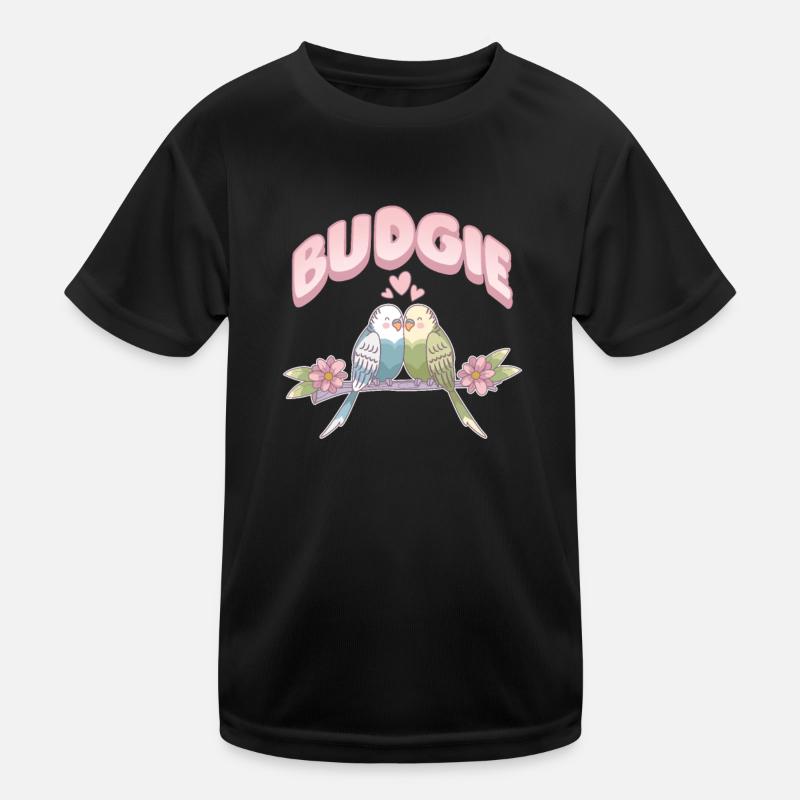 Perruche oiseau animal de compagnie perruche cadeau T-shirt sport Enfant