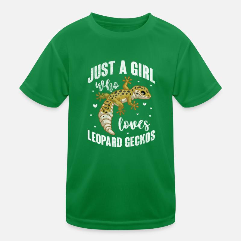 Gecko Kinder Funktions-T-Shirt