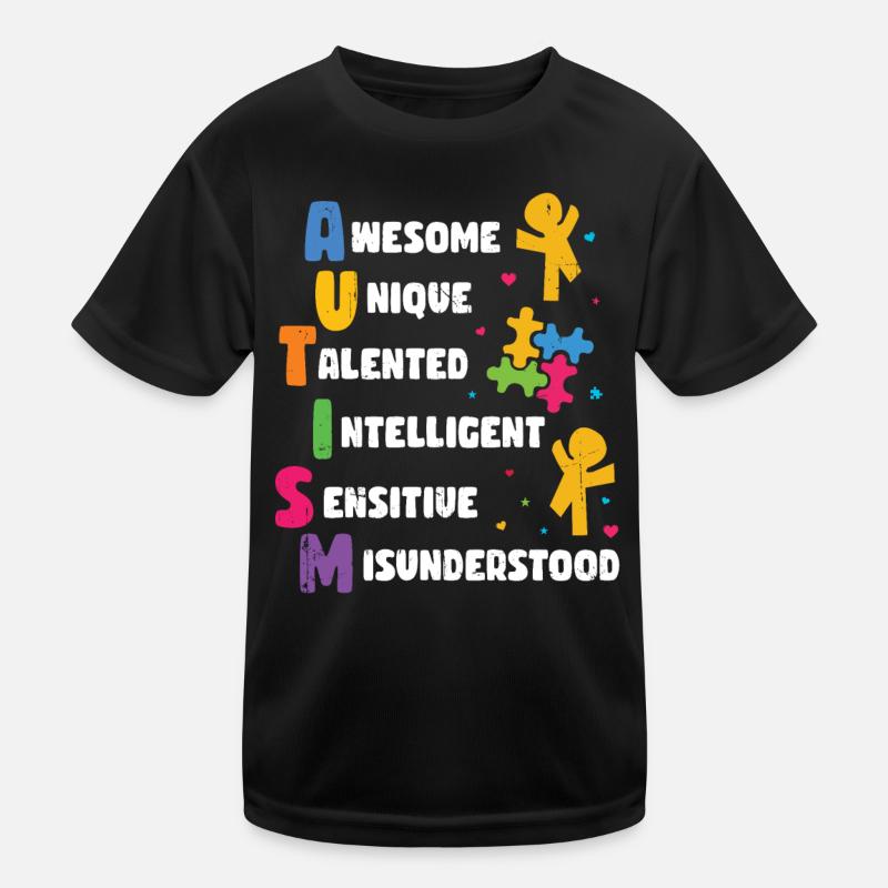 Autismus Kinder Funktions-T-Shirt