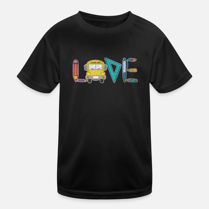 Busfahrer Kinder Funktions-T-Shirt