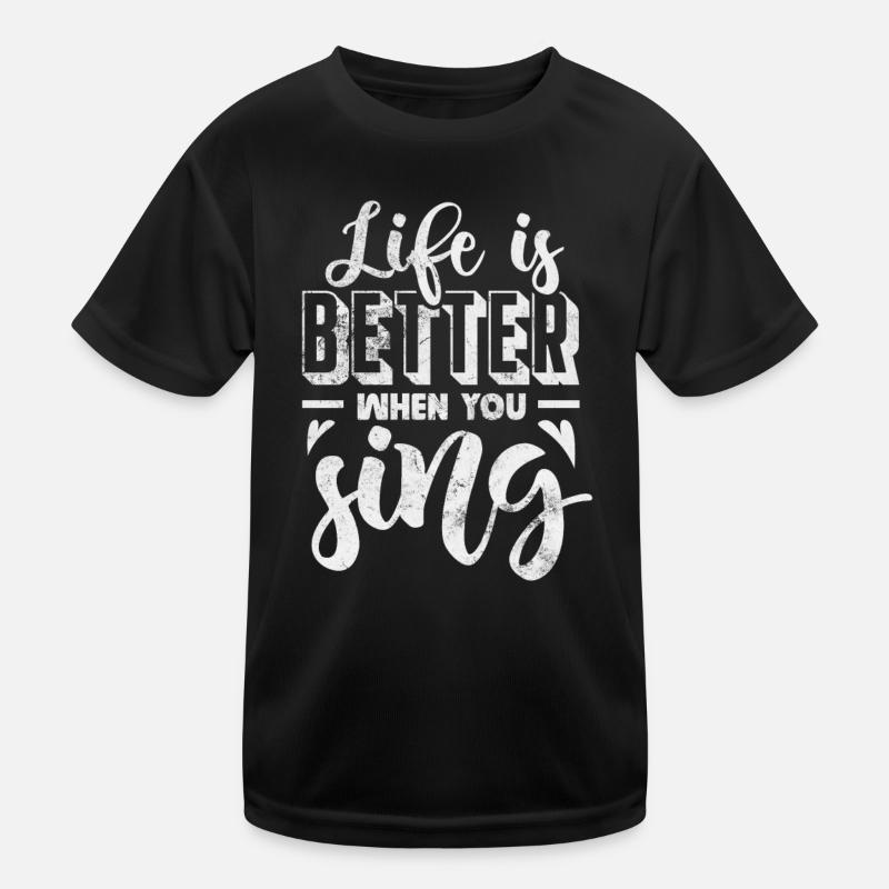Singer Kids Functional T-Shirt